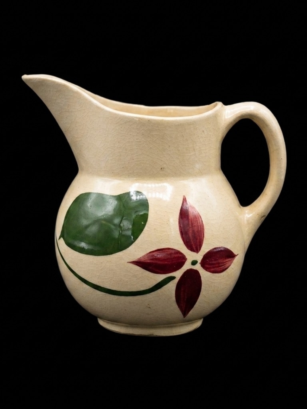 Vintage Watt Pottery #15 Starflower Pitcher